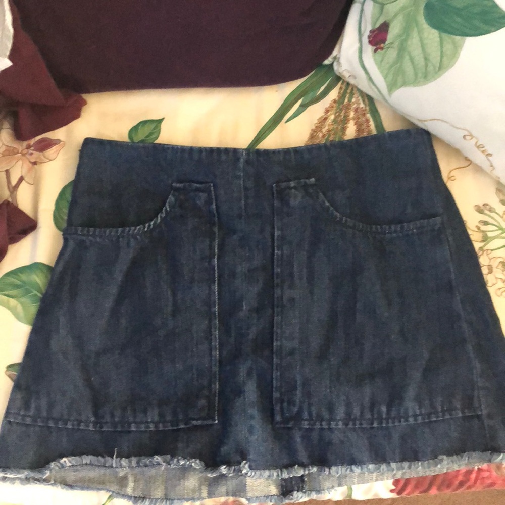 Denim skirt